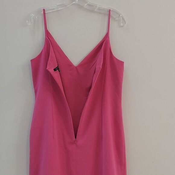 Black Halo French Rose Mystic Sheath Dress Sz 8 - Picture 5 of 9